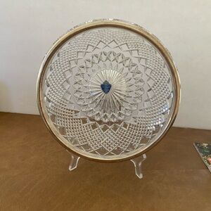 Vintage  Crystal  Bowl